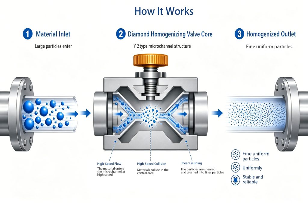 How High pressure homogenizer Works
