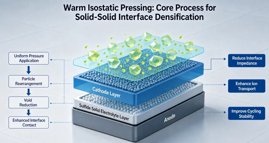 Warm lsostatic Pressing: Core Process for Solid-Solid Interface Densification