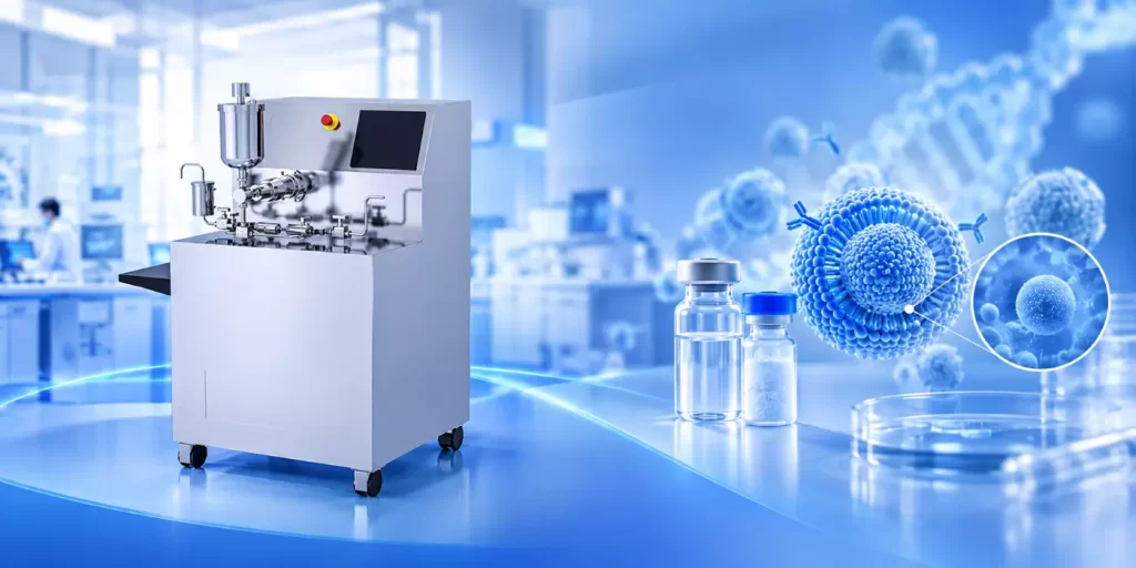 Microfluidic Device for Biopharmaceutical Preparation